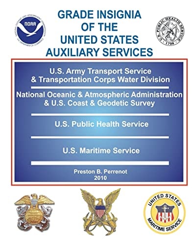 Grade Insignia of the United States Auxiliary Services