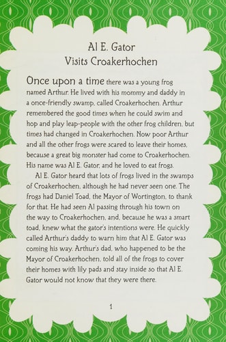 Al E. Gator Visits Croakerhochen