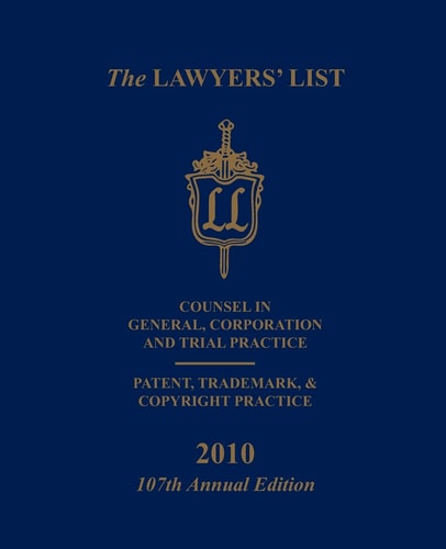 The Lawyers' List 2010