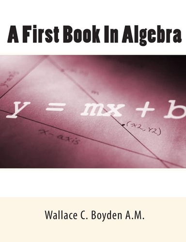 A First Book In Algebra