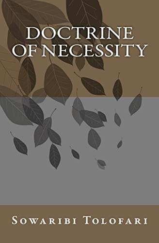Doctrine of Necessity