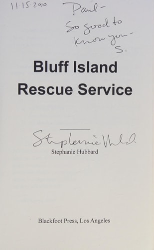 Bluff Island Rescue Service A Memoir