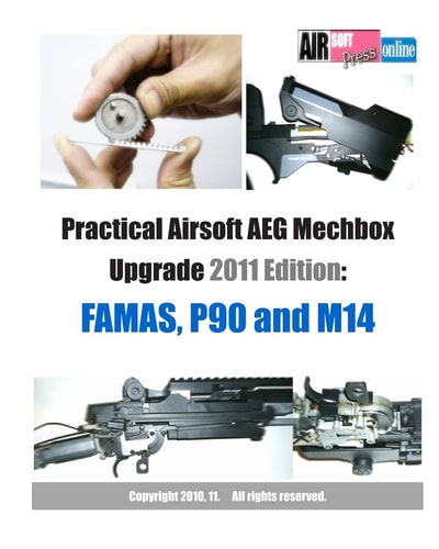 Practical Airsoft AEG Mechbox Upgrade 2011 Edition FAMAS, P90 and M14