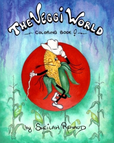The Veggi World Coloring Book