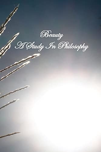 Beauty A Study In Philosophy