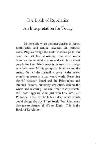 The Book of Revelation An Interpretation for Today