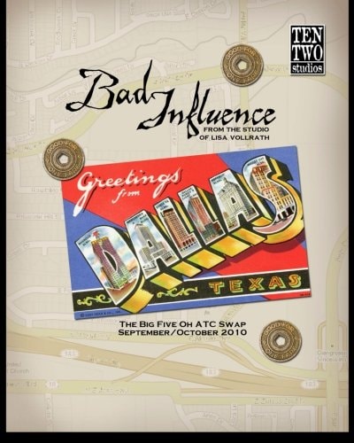 Bad Influence September/October 2010 The Big Five Oh ATC Swap Issue