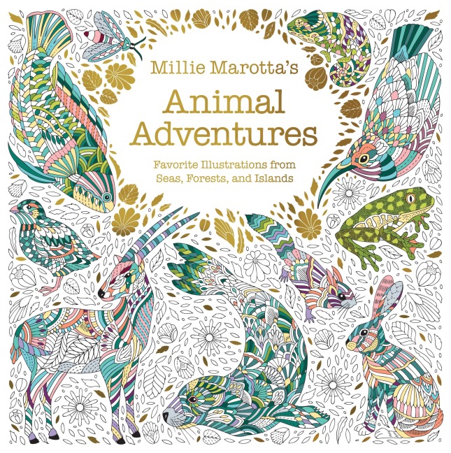 Millie Marottas Animal Adventures: Favorite Illustrations from Seas, Forests, and Islands