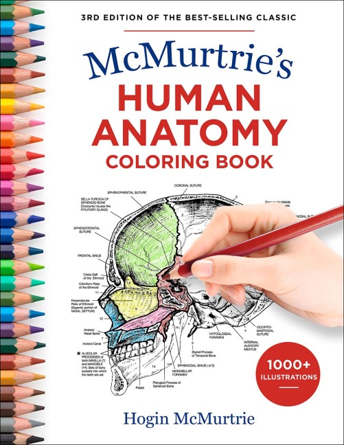 McMurtries Human Anatomy Coloring Book