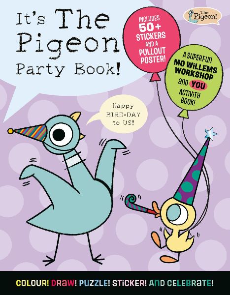 Its The Pigeon Party Book!