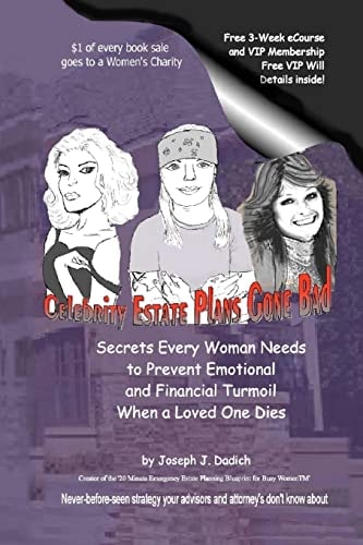 Celebrity Estate Plans Gone Bad Secrets Every Woman Needs to Prevent Emotion and Financial Turmoil When a Loved One Dies