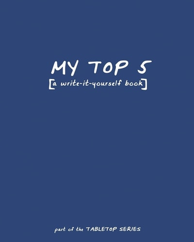 My Top 5 A Write-It-Yourself Book