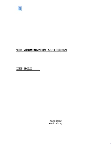 The Abomination Assignment A Bowin Novel