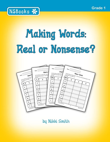 Making Words Real Or Nonsense?