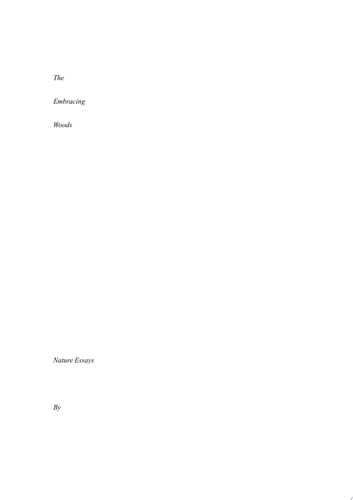 The Embracing Woods Nature Essays