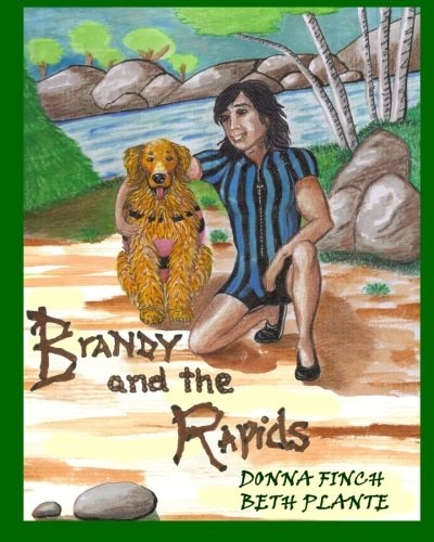 Brandy and the Rapids Brandy, the Golden Retriever