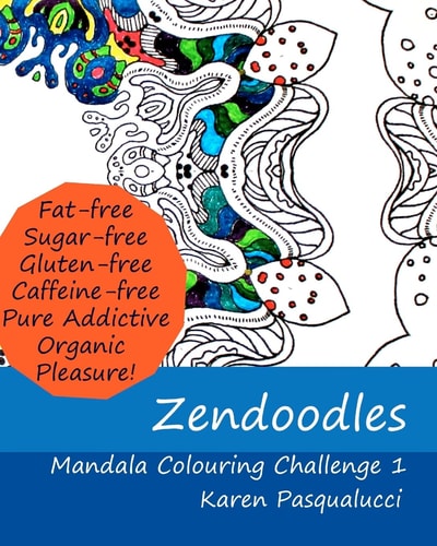 Zendoodles Mandala Colouring Challenge 1
