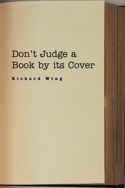 Dont Judge a Book by its Cover