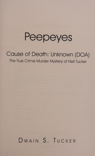 Peepeyes Cause of Death - Unknown (DOA)