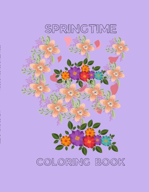 SPRINGTIME: COLORING BOOK