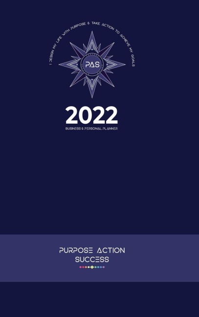 11-in-1 2022 PLANNER 6x9" | 24-Hour Time Slots | Personal Business | 24 Hour Planner Daily Diary | Hardcover | Matte Finish | Purpose Action Success | V4 | Navy Planner: The Most Comprehensive All-in-One Planner-Notebook For Business & Personal Management