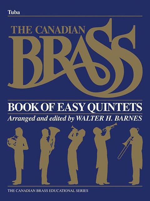 The Canadian Brass Book of Easy Quintets: Tuba in C (B.C.)