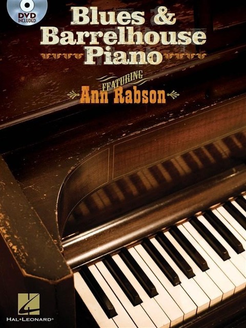 Blues & Barrelhouse Piano Book/Online Video Featuring Ann Rabson