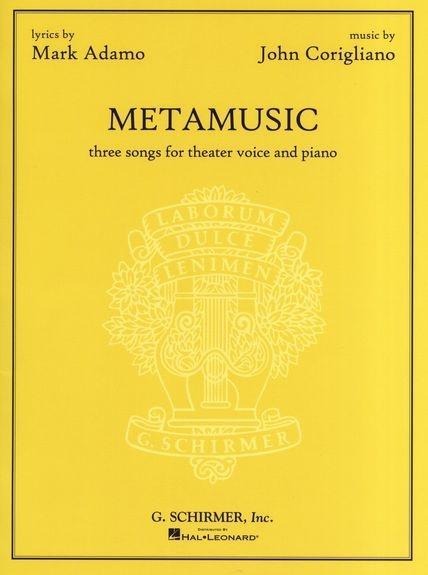 Metamusic: Three Songs for Theater Voice and Piano
