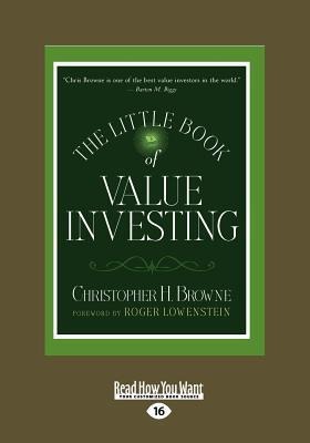 The Little Book of Value Investing (Large Print 16pt)