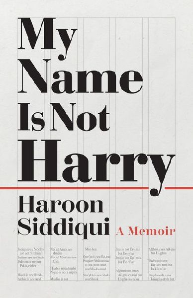 My Name Is Not Harry: A Memoir