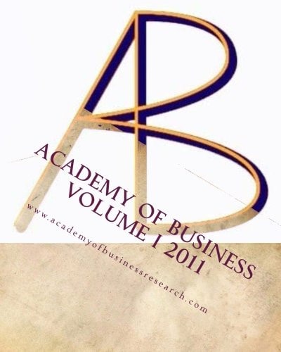 Academy of Business 2011 Volume 1