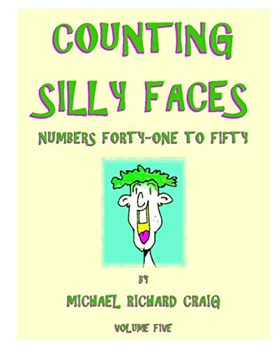 Counting Silly Faces Numbers Forty-One to Fifty