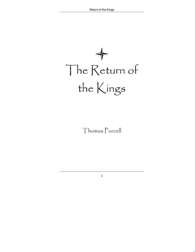 The Return of the Kings Rise of the New Feudalism