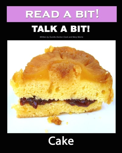 Read a Bit! Talk a Bit! Cake