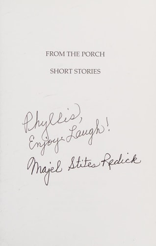 From The Porch Short Stories