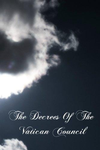 The Decrees Of The Vatican Council