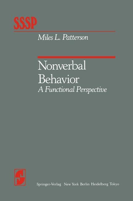 Nonverbal Behavior: A Functional Perspective