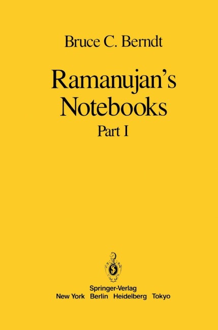 Ramanujans Notebooks: Part I