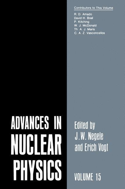 Advances in Nuclear Physics: Volume 15