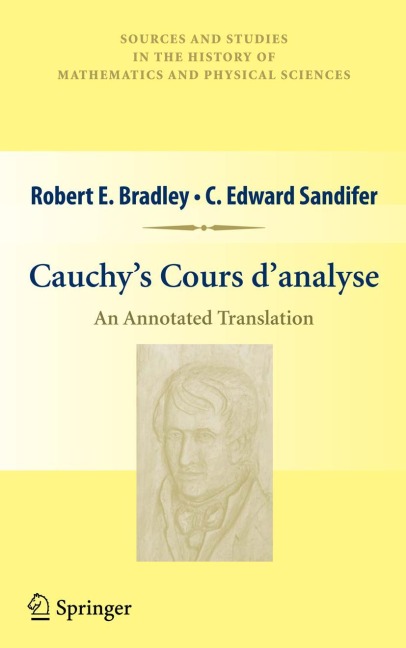 Cauchys Cours danalyse: An Annotated Translation