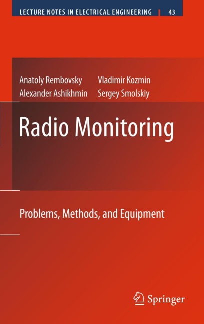 Radio Monitoring: Problems, Methods and Equipment
