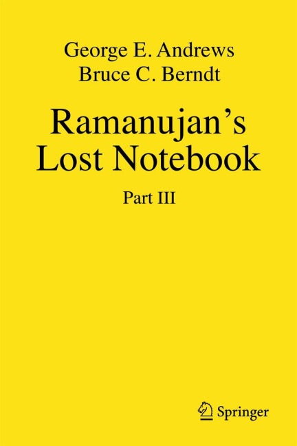 Ramanujans Lost Notebook: Part III
