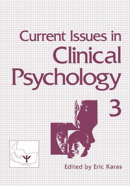 Current Issues in Clinical Psychology: Volume 3