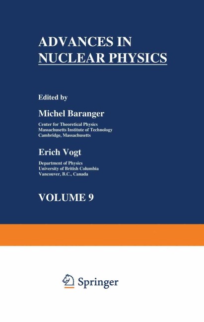 Advances in Nuclear Physics: Volume 9