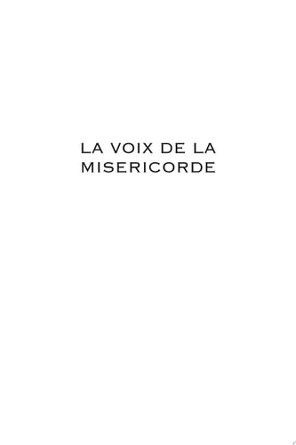 La Voix De La Misericorde