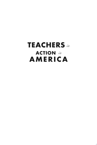 Teachers in Action in America From Madame Schizophrenia to the Iron Man Education, the Only Solution to Poverty in English and Spanish Language