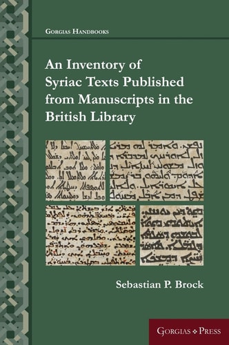 An Inventory of Syriac Texts Published from Manuscripts in the British Library