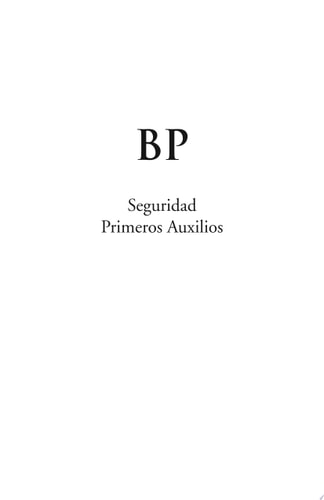 BP Seguridad Primeros Auxilios