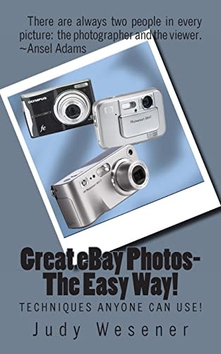 Great EBay Photos-The Easy Way! Techniques Anyone Can Use!