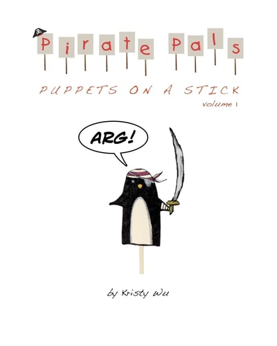Pirate Pals Puppets on a Stick